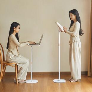 站立式落地阅读架看书架小VPA学生固书本早读创晨读伸架缩书立定