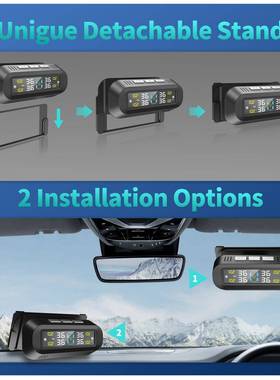 T188963隐藏式贴玻璃高精太阳能胎压监测线器PTMS胎压胎无器智度