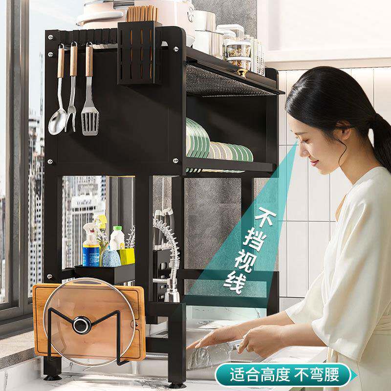 碗家用防厨房子置物架筷篓碟尘WLK水槽架厨房收纳柜碗碟沥水防尘