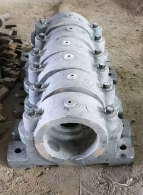 输送机GOJ滚承筒SK8铸钢轴承座矿建山机械筑机用农立式外球面轴座