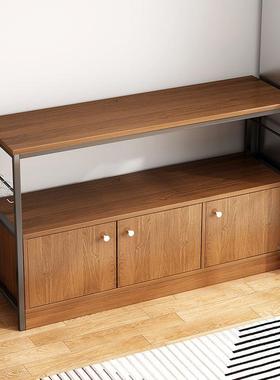 菜厨房置物架落地多家用切41447纳桌简易做饭台储物层架碗碟微波