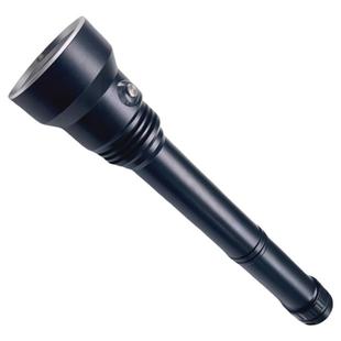 新4颗P50潜水电筒266赶50海水下打捞探洞款照明铝MBS金防合水手电