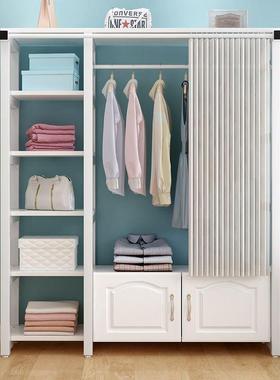 帽架易落地衣架衣帽间挂柜衣服架子衣卧室家用简双层组合92848衣