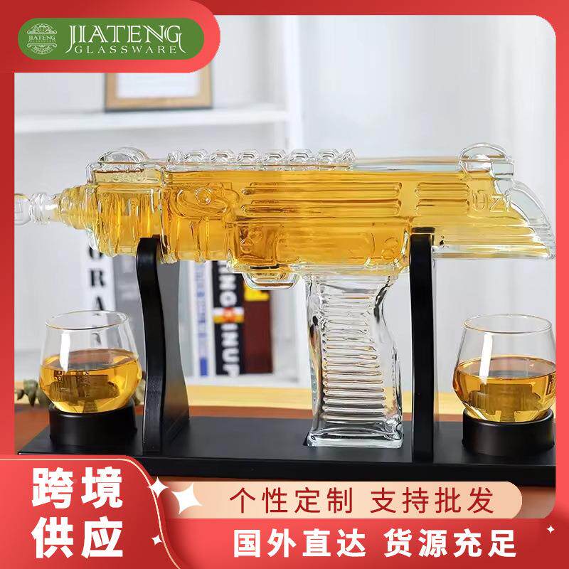 威颜士忌DIY醒酒器厂家生产创意异形值分酒器跨摆境高红酒瓶件
