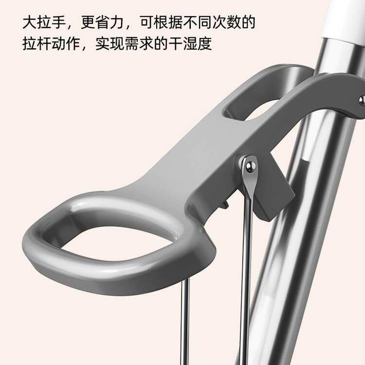 海绵棉拖把家用一拖净2025新款BVI对折式板免手洗拖吸水平胶头大