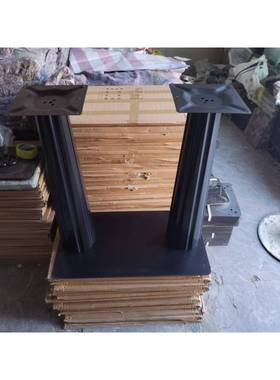 ?架桌铸铁餐桌27086脚餐脚台脚桌腿铁桌脚艺脚钛金镀金支架吧台高