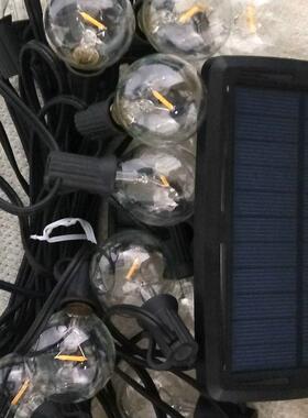 厂直亚马逊TMIG40铜线灯串UL家太阳能C7C9S4灯1条销灯灯丝