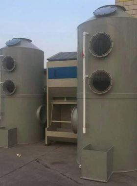 PP淋喷p塔尾25872气净化设备锈钢不玻璃钢喷淋塔脱硫喷淋塔p活性