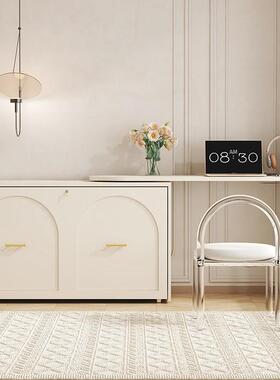 书房折叠床收纳柜子午休公室书桌床FS757245一体隐床阳形台床8C4B