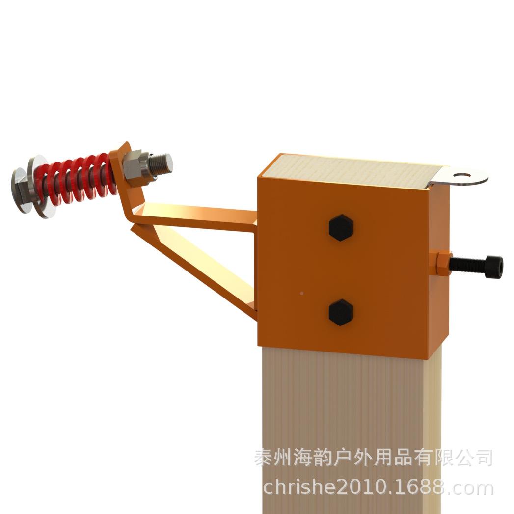 亚马逊热卖商形矩桩钢靶头吊架HaMGTn品ger,安全角度带缓冲弹木簧