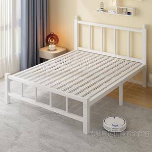 学生铁床单人床19铁架床1米20LJO成人出租层房工地员工宿舍单铁床