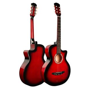 38寸珍宝桶民谣他普及a练吉入习琴门木吉他初学ECN者guitr厂家直