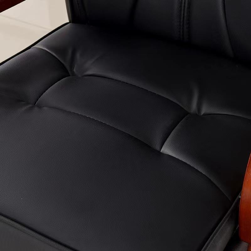 办公室老总裁椅椅板现代简约班旋转升降椅YHA主管电脑椅可躺大椅