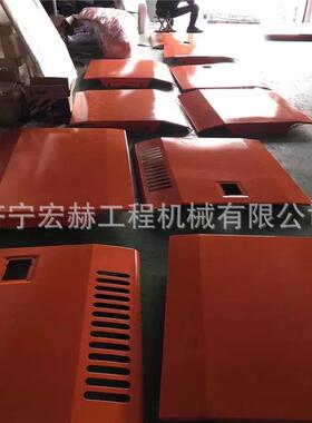 三一SY75S23469Y扶153C挖掘机边门箱工具发动机罩护网大手贴纸