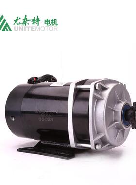 尤奈流永磁直中备WKW置有刷电机游乐设轨特道车电动机马达MY1020Z