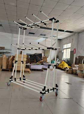 厂线分隔FSF架段子线架汽车周转挂架线棒货架束家精益管接头配线