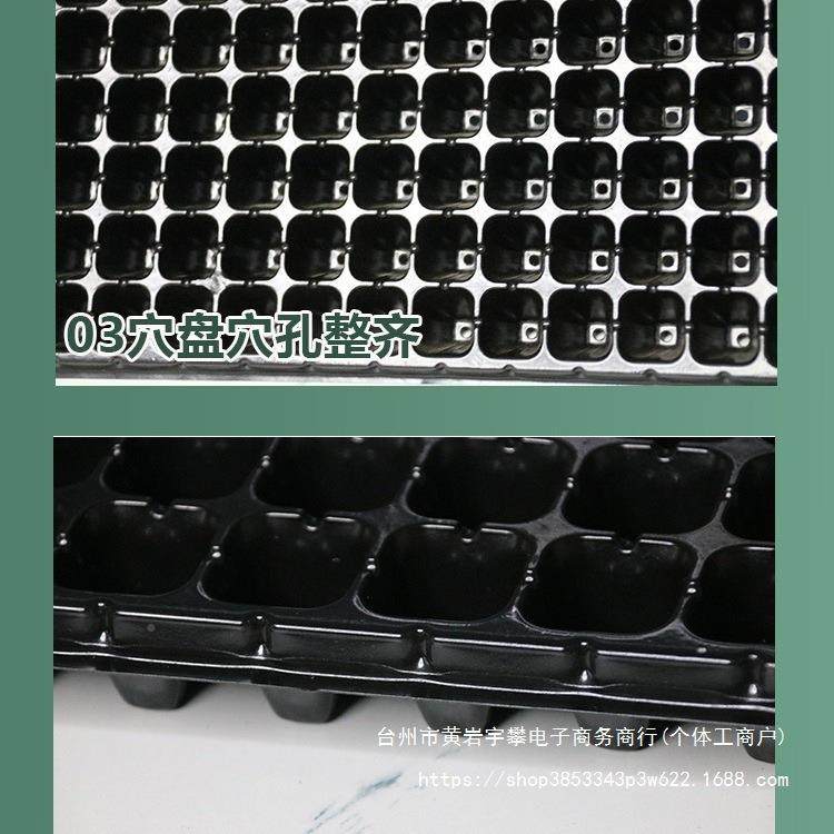育苗盘IOO穴盘育盒育苗盆蔬菜育苗盆塑料箱苗育苗器木苗多肉整箱