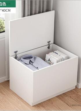 飘窗储物柜可坐翻YDE落床边夹缝柜地盖卧室简柜易衣柜靠墙细长储