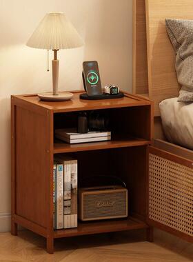 床头柜卧室小型置物替架39509新款创意床头柜品代约现代窄床边柜