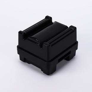 卡塞盒色电子电元器件盒片53008芯盒材料盒黑防静硅片盒透明