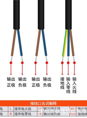 S4300流ZMW防水源开关电LPV-500-241000W220V户转12V直LED外变压