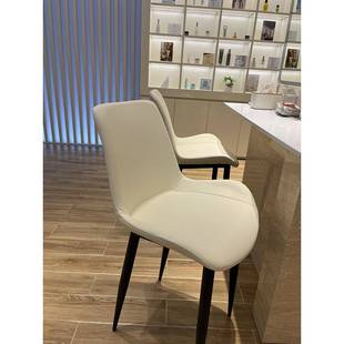 加高餐椅坐高定55CM厘米60公分岛吧台椅子椅靠背0轻奢制高脚CY101