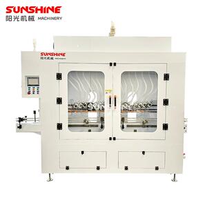 全强灵自动液体灌装机漂白水洁厕灌装机83884消灌毒水强酸碱防腐