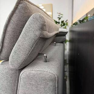 极简风雪尼尔钢琴沙发拆洗客厅可55287户型健直排家用棉麻布艺沙