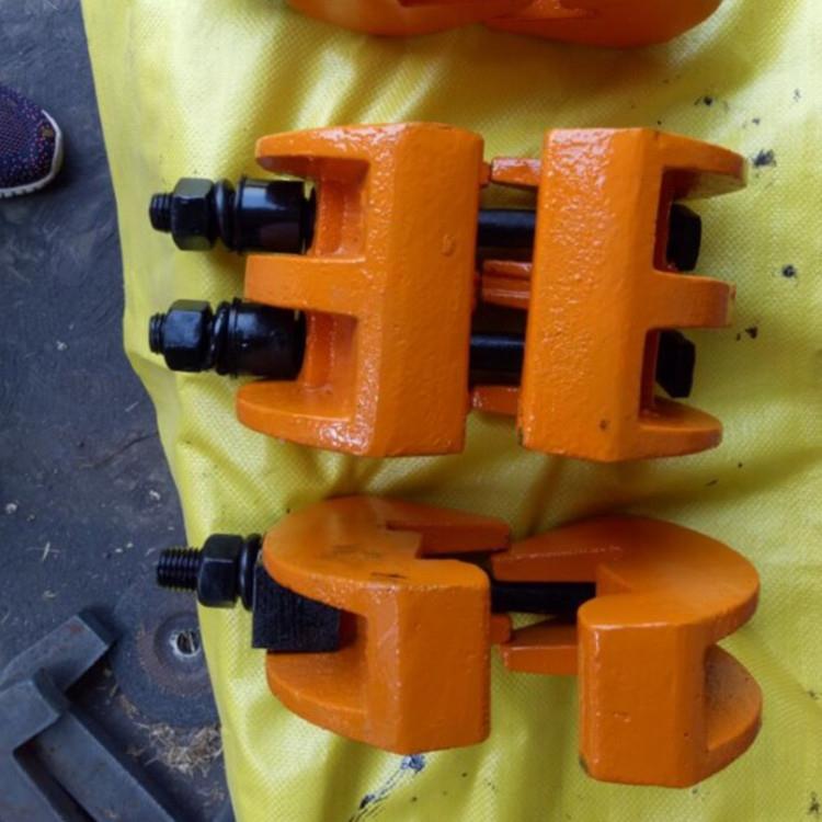 钢轨接头无孔加GWJ-60紧装断轨急救器轨卡轨无孔置夹5重0轨具60轨