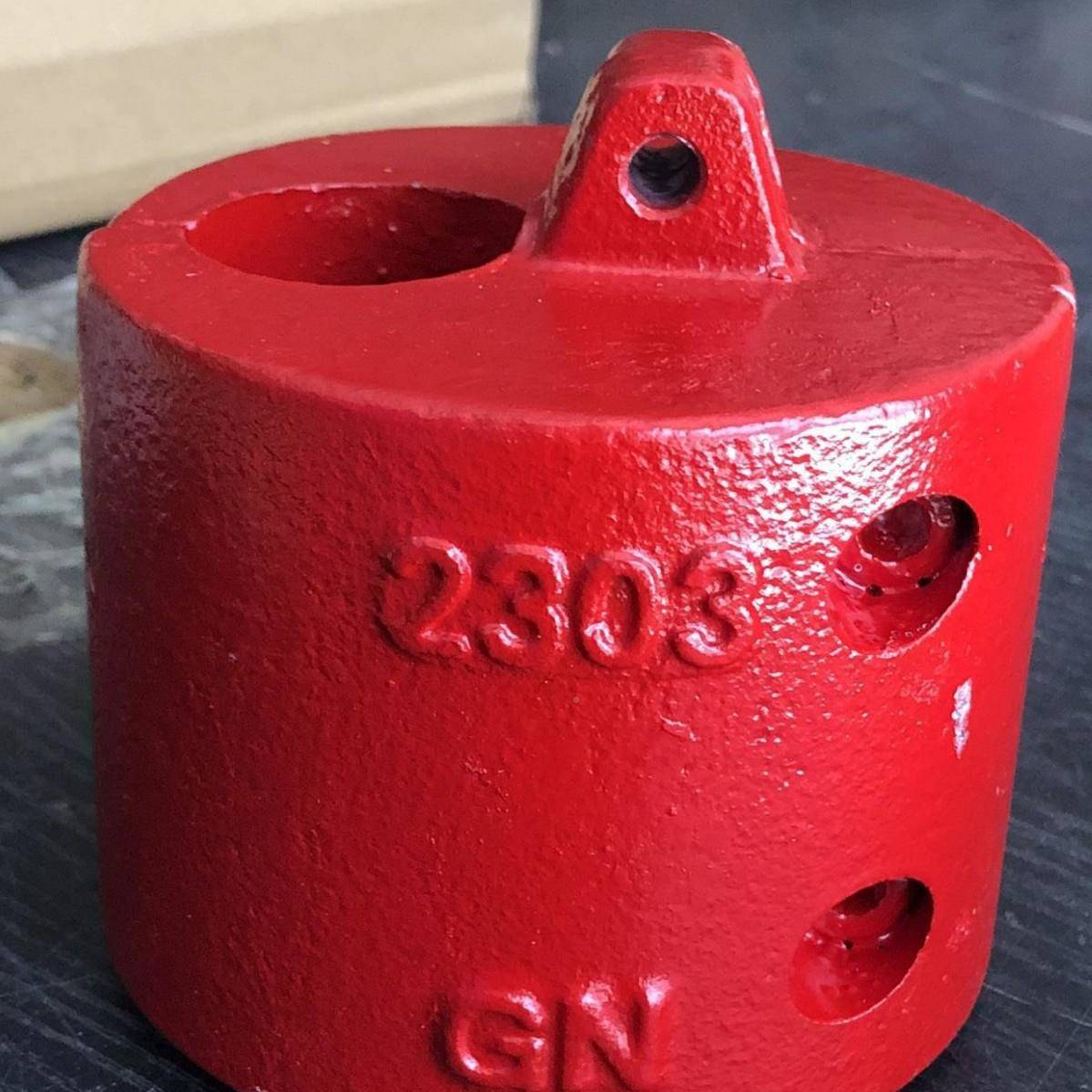 徐吊车配件工NLN重锤吊锤PAT大勾吊限器位吊锤大勾孔距5毫米