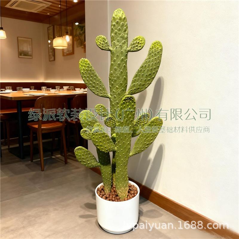 仿真仙人掌假绿植造景仙人球大型植物盆栽摆件室内热带绿植装饰