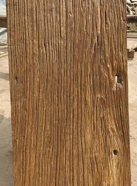 老榆木门板实木吧台板茶风化大板桌复怀旧茶台原桌木旧木TEG古板