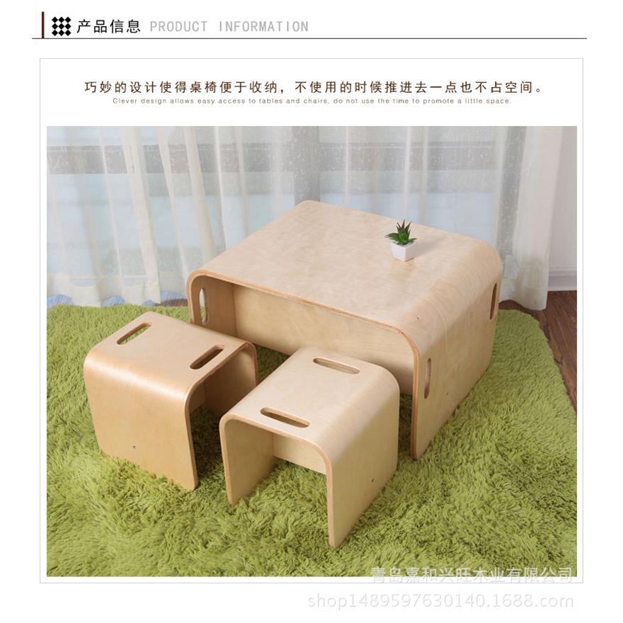 德国2026新款27486实木桌童宝宝多功能儿餐椅幼儿园学生写字学习图片