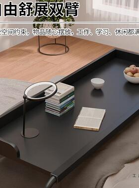 可桌移动跨床可升桌降1米2懒人上EOM床女生卧室电脑桌床边床尾学
