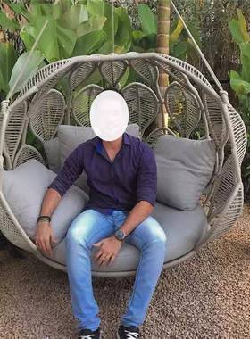 外秋千别吊花篮墅庭院室外阳台家用吊椅露天园简约休闲户藤FCMJ-5