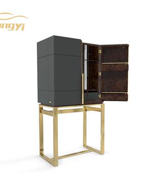 新款现代窖简约家用家客厅酒吧具展示柜多层收纳酒柜防滑庭酒9839
