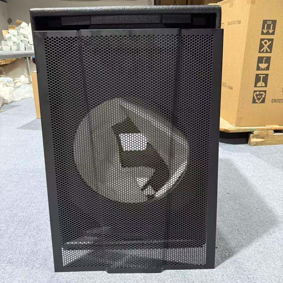 15寸低音炮空箱体S+15+酒吧TV单15寸木质中纤板空箱MIBK体铁网