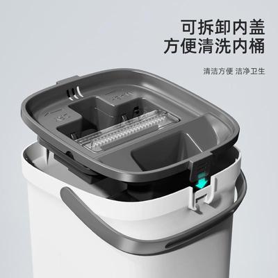 家免拖手洗拖把清污分离布桶用地拖60316一人拖净地板懒平板拖地