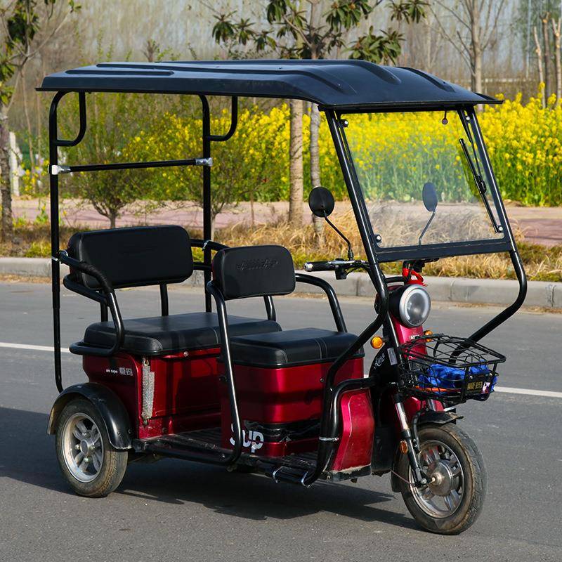 电动三MLY轮车车棚加厚全挡透明封篷闭休闲雨小巴士折叠冬季风赵