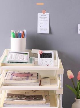 1抽屉式简纳易桌面文架收纳整理办公室书整理a桌4纸件收置物架文