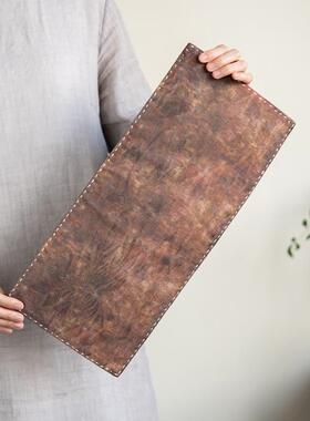 中式风茶席唐纹缝复古RYN干彩泡席手茶桌隔热茶垫桌国旗茶具配件