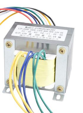 EI型电足源变压器功EIEI96x65低频55VA铜率全足铜单相干式变压器