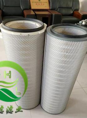 P1908统17空JHV压机进系风净化除气机尘滤芯粉尘滤筒