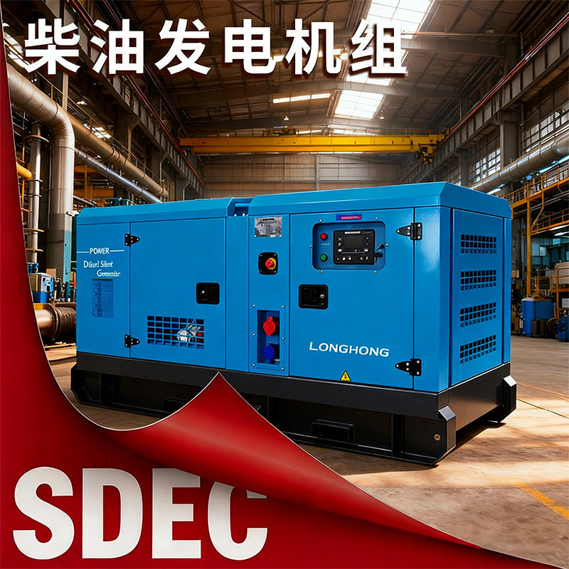 上柴静音无刷柴油发电机组380V