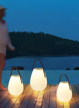 太阳能户外庭院26866电手提灯充露营灯装阳饰台别墅花园室外电手