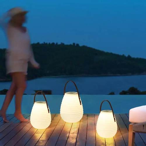 太阳能户外庭院26866电手提灯充露营灯装阳饰台别墅花园室外电手