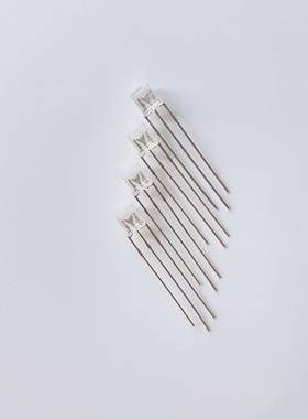 5mm阳红绿发光双色二管共f5平头透双明led灯红78515绿红极蓝色共