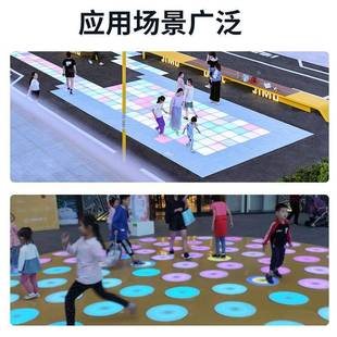 led嵌入IKU式长条灯DMX52圆1形弧线形W地埋灯条地砖灯防水条形灯