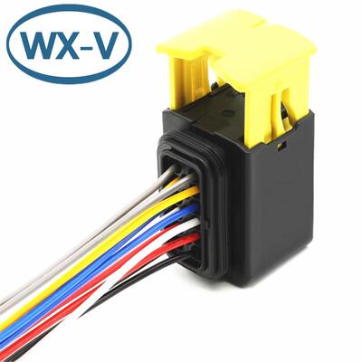 1-17033639-1线束-17069-1泰科型TIX12孔新能1源防3水连接器线束