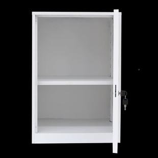 文件柜矮柜铁皮办室带柜床收纳柜单门矮柜一门抽头屉柜锁资料公储